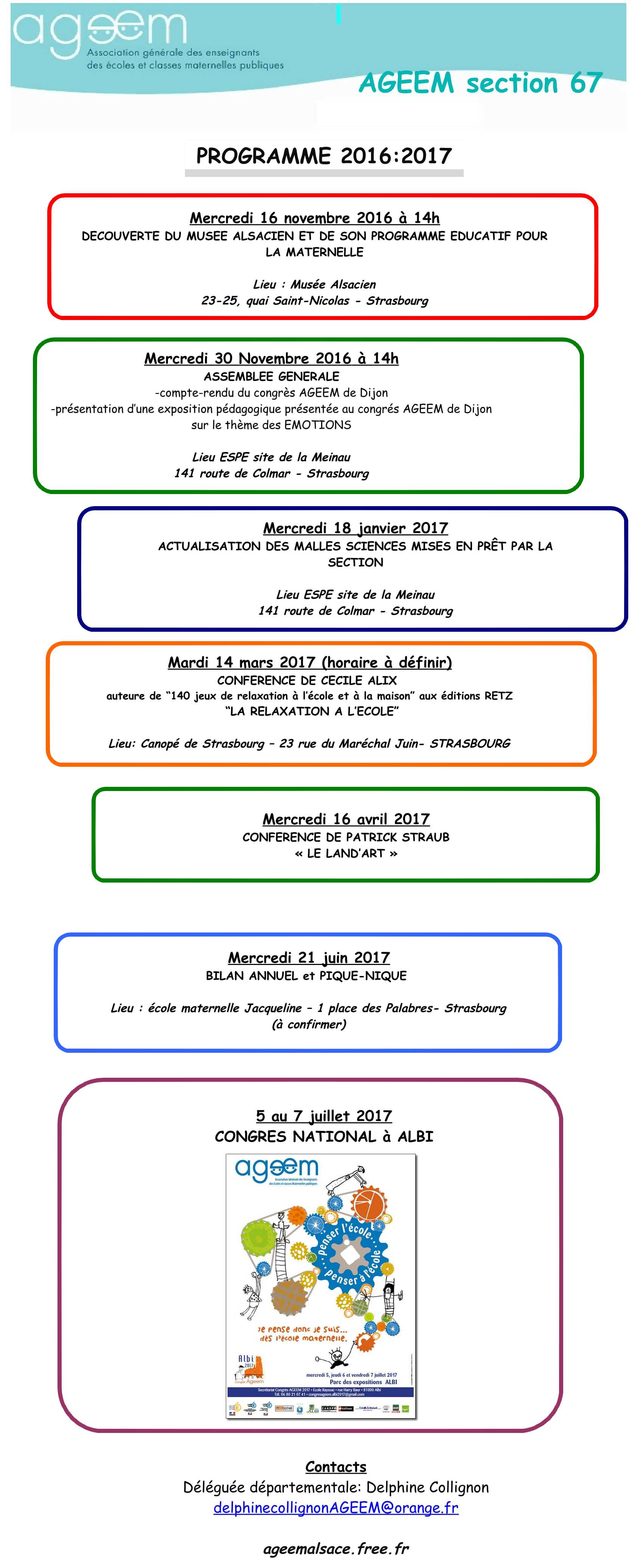 Programme 2015-2016